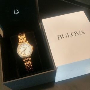 NEW Bulova Rose Gold Women's Watch